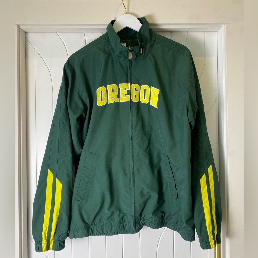 Vintage | Nike | Green and Yellow Jacket | OSU